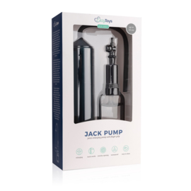 Penispomp met grippomp - zwart