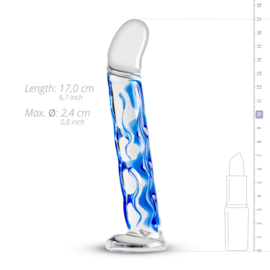 Glazen G-Spot/Prostaat Dildo No. 8