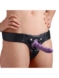 Leren strap on harnas