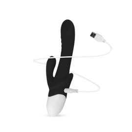 Stellar Vibe Rabbit vibrator - zwart