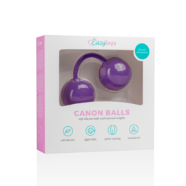 Canon Balls vaginaballetjes met contragewicht - paars