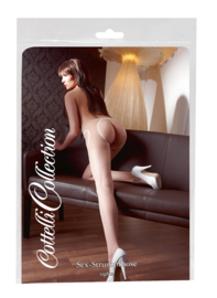 Sekspanty Huid/Wit