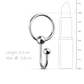 Metalen sperm stopper