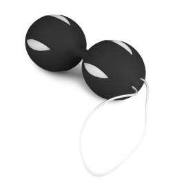 Wiggle duo vaginaballetjes - zwart/wit