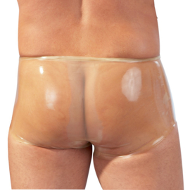 Latex boxer met penissleeve - transparant