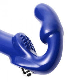 Strapless vibrerende voorbind dildo