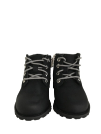 Timberland Pokey Pine  boots rits zwart nubuck