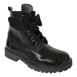 Clic CL-9520 meisjes lak boots zwart