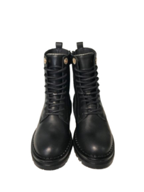 Hip H1128 meisjes veterboot zwart