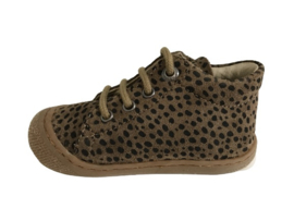 Naturino Cocoon suede pony  sand eerste loopschoentjes