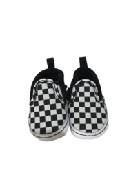 Vans  IN Crib Checkerbord zwart wit 17-19