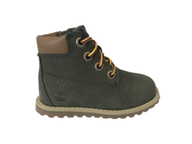 Timberland Pokey Pine  boots rits Dark green nubuck