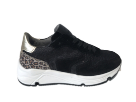 Gattino  G1918 sneaker meisjes panter black