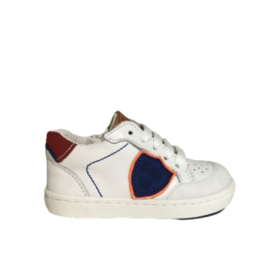 Shoesme UR23S044-A sneaker URBAN jongens wit rood
