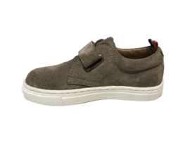 Clic CL-jvelcro  jongens sneaker beige suede