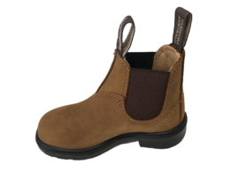 Blundstone elastic sided boot crazy horse brown