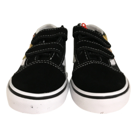 Vans TD old skool V flame logo black