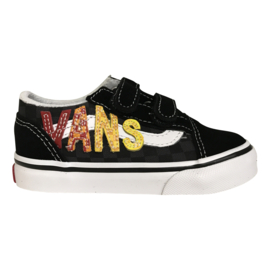 Vans TD old skool V flame logo black