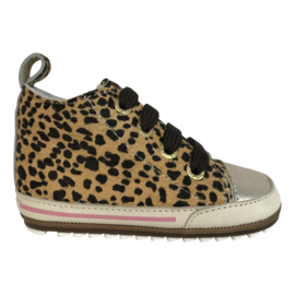 Shoesme BP7W004-A meisjes sneaker luipaard