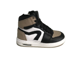 Pinocchio P1765 Jongens Sneaker Taupe