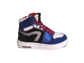 Pinocchio P1665 sneaker meisjes blauw