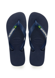 Havaianas slipper Brasil Logo Navy