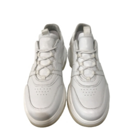 Hip Donna D1809 Wit leer sneaker dames