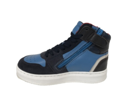 Hip H1665 half hoge sneaker multi kobalt