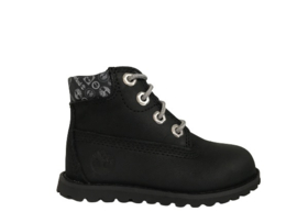 Timberland Pokey Pine  boots rits zwart nubuck