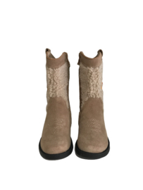 Shoesme NW23W006-D western laarzen Brown Flower