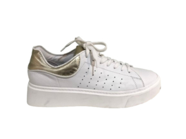 Hip Donna D1802 Wit leer sneaker dames