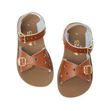 Salt-water Sandals Sweetheart Child Tan