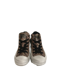 Kipling Betsy meisjes sneaker half hoog champagne glitter