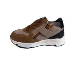 Pinocchio P1730 sneaker meisjes naturel cognac