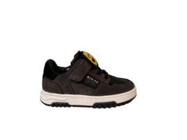 Nubbik Basket Court Jongens Grey Suede Black