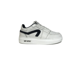 Hip H1015 sneaker Wit Blauw