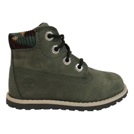 Timberland Pokey Pine boots met rits groen