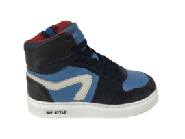 Hip H1665 half hoge sneaker multi kobalt