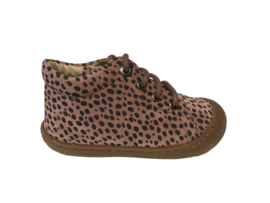 Naturino Cocoon suede  pony rose stip bruin