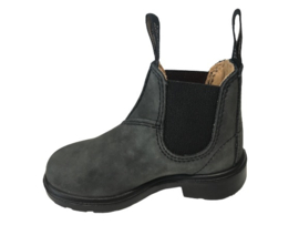 Blundstone elastic sided boot rustic black