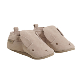 Enfant elastisch baby dierenslofje suede Peach Whip