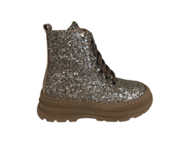 Clic CL-20742 veterbootje Glitter taupe