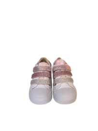 Shoesme SH23S016-A Sneaker White pink meisjes