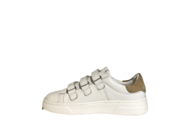 Gattino G1262 Jongens sneaker met klittenband Wit Naturel