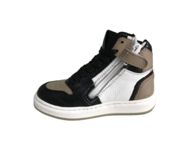 Pinocchio P1765 Jongens Sneaker Taupe