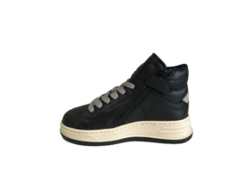 Hip H1690 sneaker veter zwart grijs