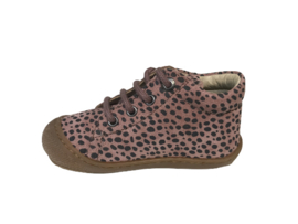 Naturino Cocoon suede  pony rose stip bruin