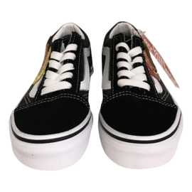 Vans UY old skool flame logo repeat black veters