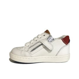 Shoesme UR23S044-A sneaker URBAN jongens wit rood