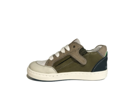 Shoesme UR23S043-G sneaker URBAN jongens groen grijs